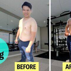 Aさん30代男性のダイエットビフォーアフター