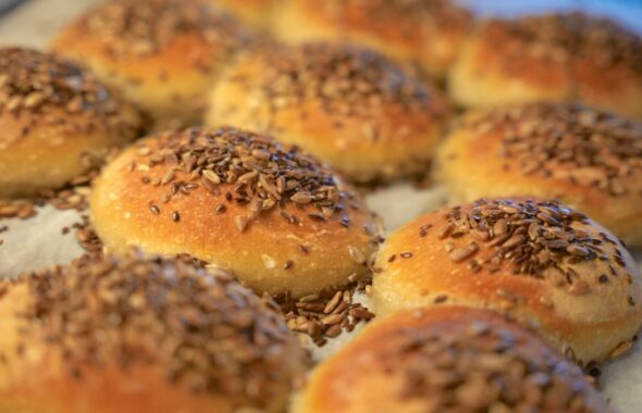 焼きたてのパン